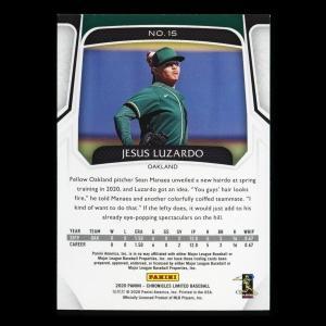 Jesus Luzardo RC 2020 Chronicles Limited Rookie Athletics