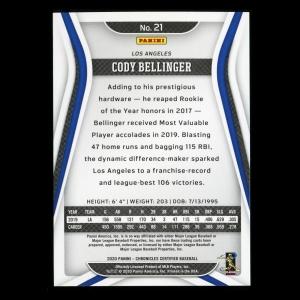 Cody Bellinger 2020 Chronicles Certified Dodgers
