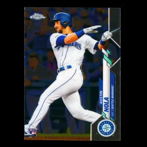 Austin Nola RC 2020 Topps Chrome Rookie Mariners