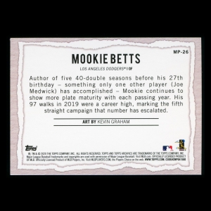 Mookie Betts 2020 Gallery Modern Artists Dodgers