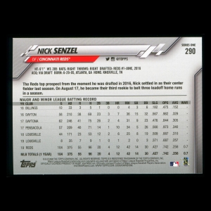 Nick Senzel 2020 Topps Future Stars Reds