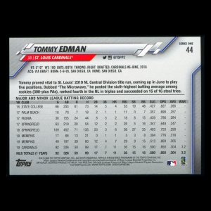 Tommy Edman 2020 Topps Future Stars Cardinals