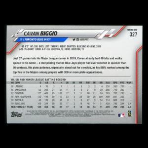 Cavan Biggio 2020 Topps Future Stars Blue Jays