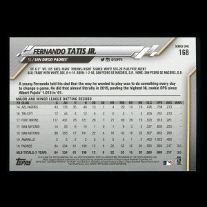 Fernando Tatis Jr. 2020 Topps All-Star Rookie Padres