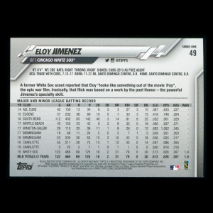 Eloy Jimenez 2020 Topps All-Star Rookie White Sox