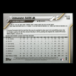 Fernando Tatis Jr. 2020 Topps All-Star Rookie Padres