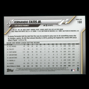 Fernando Tatis Jr. 2020 Topps All-Star Rookie Padres