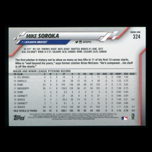Mike Soroka 2020 Topps All-Star Rookie Braves