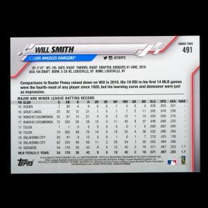 Will Smith 2020 Topps All-Star Rookie Dodgers
