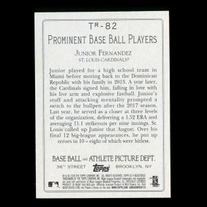 Junior Fernandez RC 2020 Topps Turkey Red Rookie Cardinals