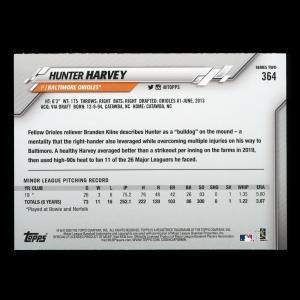 Hunter Harvey RC 2020 Topps Rookie Orioles