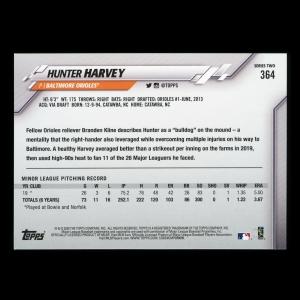 Hunter Harvey RC 2020 Topps Rookie Orioles
