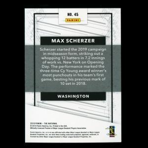 Max Scherzer 2019 The National Nationals