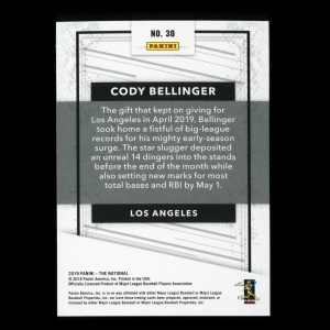 Cody Bellinger 2019 The National Dodgers