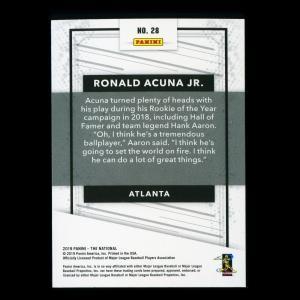 Ronald Acuna Jr. 2019 The National Braves