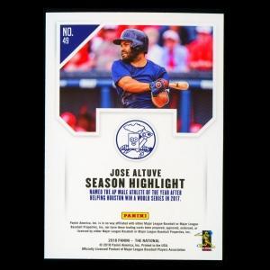Jose Altuve 2018 The National Astros