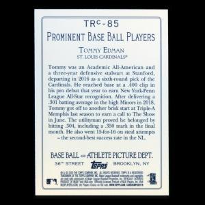 Tommy Edman 2020 Topps Chrome Turkey Red Chrome Cardinals