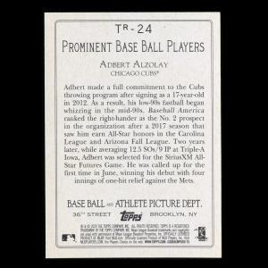 Adbert Alzolay RC 2020 Topps Turkey Red Rookie Cubs