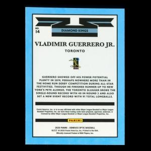 Vladimir Guerrero 2020 Optic Diamond Kings Blue Jays