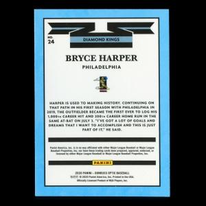 Bryce Harper 2020 Optic Diamond Kings Phillies
