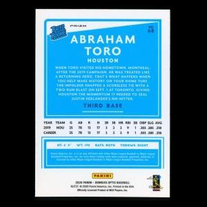 Abraham Toro RR 2020 Optic Rated Rookie Silver Astros