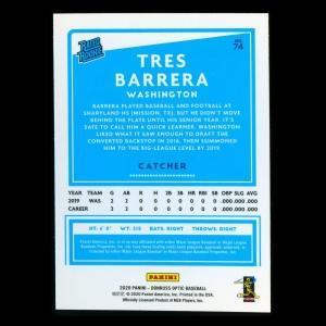 Tres Barrera RR 2020 Optic Rated Rookie Nationals