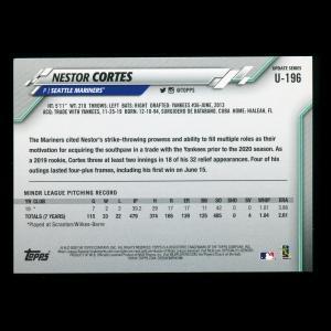 Nestor Cortes RC 2020 Topps Rookie Mariners