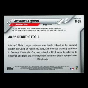 Aristides Aquino RC 2020 Topps Rookie Reds