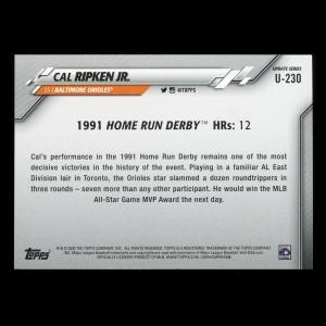 Cal Ripken Jr. 2020 Topps Home Run Derby Orioles