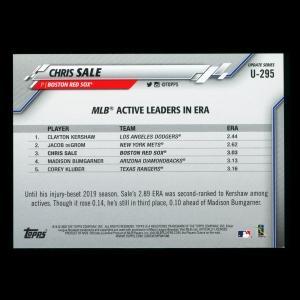 Chris Sale 2020 Topps Active Leaders Red Sox