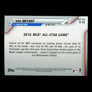 Kris Bryant 2020 Topps All-Star Game Cubs