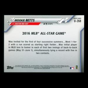Mookie Betts 2020 Topps All-Star Game Red Sox
