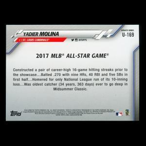 Yadier Molina 2020 Topps All-Star Game Cardinals