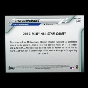 Felix Hernandez 2020 Topps All-Star Game Mariners