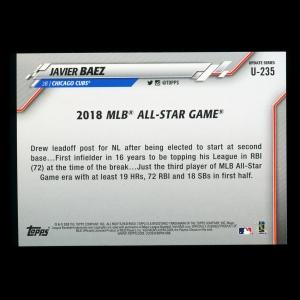 Javier Baez 2020 Topps All-Star Game Cubs