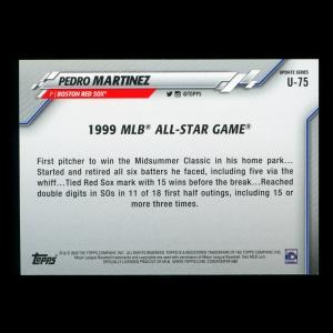 Pedro Martinez 2020 Topps All-Star Game Red Sox