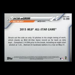 Jacob deGrom 2020 Topps All-Star Game Mets