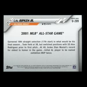 Cal Ripken Jr. 2020 Topps All-Star Game Orioles