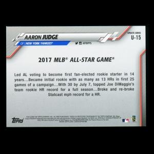 Aaron Judge 2020 Topps All-Star Game Yankees