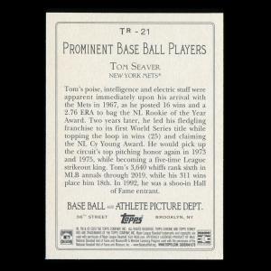 Tom Seaver 2020 Topps Turkey Red Mets