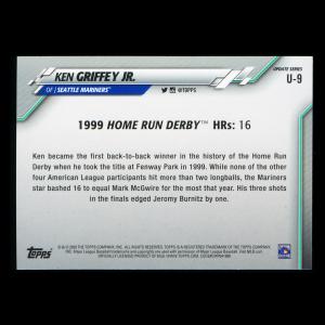 Ken Griffey Jr. 2020 Topps Home Run Derby Mariners