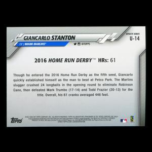 Giancarlo Stanton 2020 Topps Home Run Derby Marlines