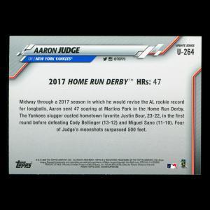 Aaron Judge 2020 Topps Home Run Derby Yankees