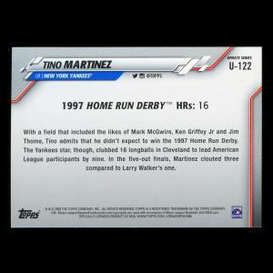 Tino Martinez 2020 Topps Home Run Derby Yankees