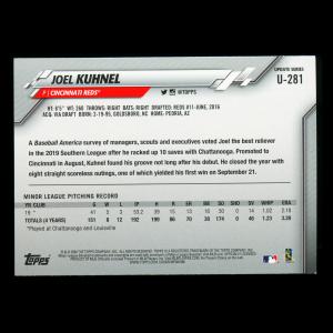 Joel Kuhnel RC 2020 Topps Rookie Reds