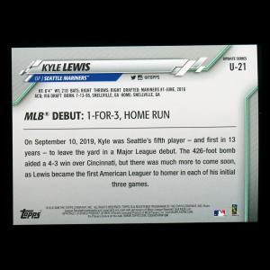 Kyle Lewis RC 2020 Topps Rookie Mariners