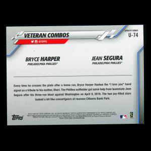 Bryce Harper | Jean Segura 2020 Topps Veteran Combos Phillies