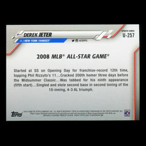 Derek Jeter 2020 Topps All-Star Game Yankees