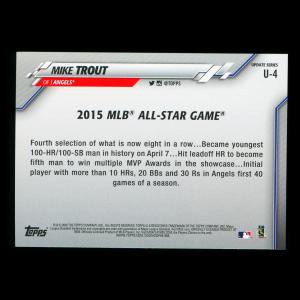 Mike Trout 2020 Topps All-Star Game Angels