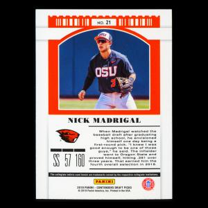 Nick Madrigal 2019 Contenders Draft Picks Season Ticket Beavers